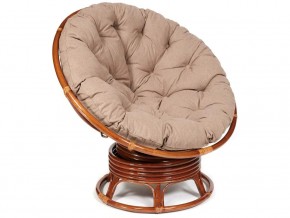 Кресло-качалка Papasan w 23/01 B с подушкой Pecan, экошерсть Коричневый в Заречном - zarechnyj.magazin-mebel74.ru | фото