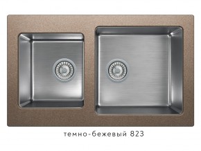 Мойка комбинированная Tolero twist TTS-840 Темно-бежевый 823 в Заречном - zarechnyj.magazin-mebel74.ru | фото