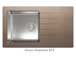 Мойка комбинированная Tolero twist TTS-860 Темно-бежевый 82 в Заречном - zarechnyj.magazin-mebel74.ru | фото